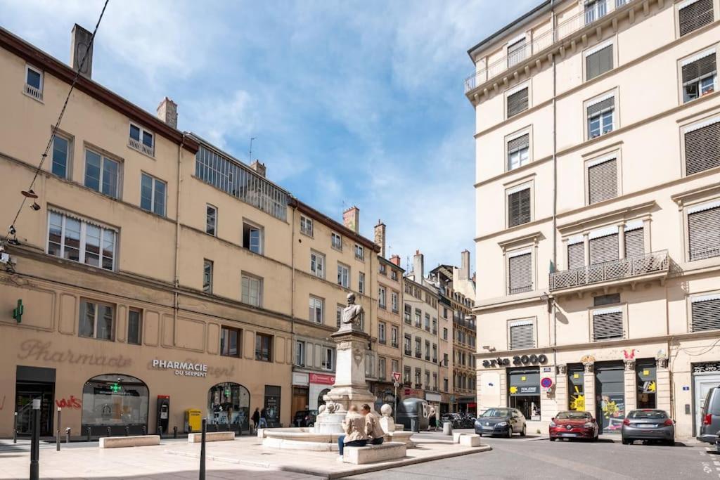 Charmant Studio Hyper-Centre Lyon Exterior foto